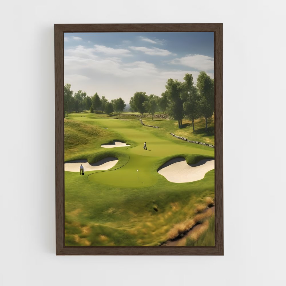 Poster Swing au Oakmont – affiche Golf (vue 5)
